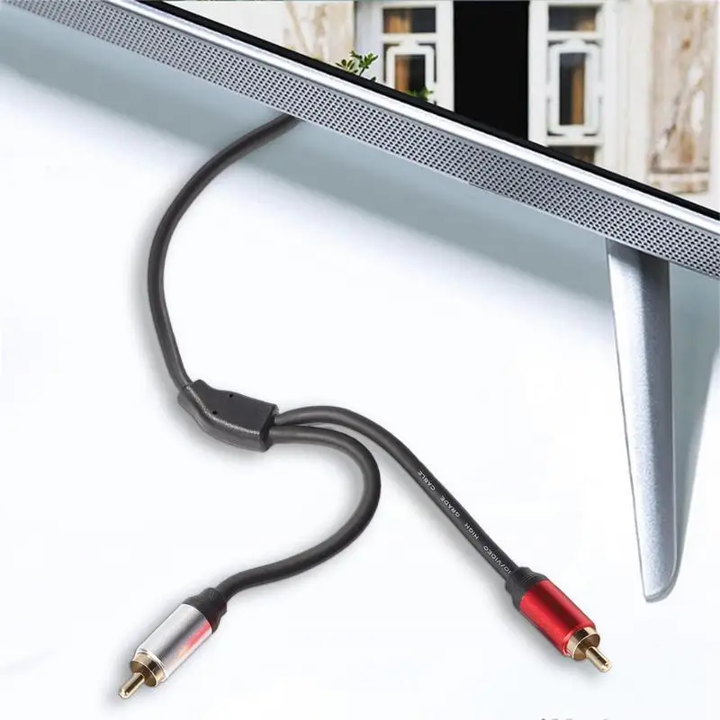 RCA  ̺ ׷ 1 RCA Ͽ 2RCA  Aux  ̺ 2 RCA Y , DVD TV VCR   Ŀ