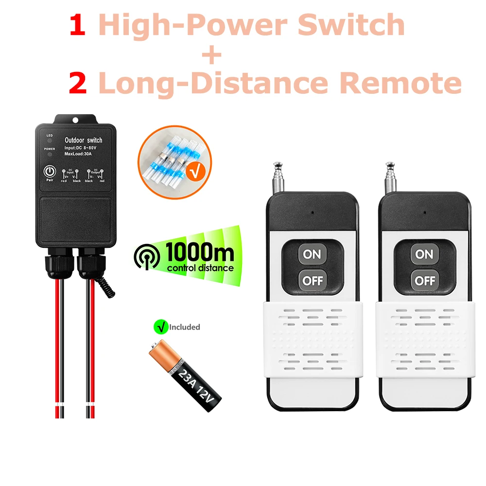 1 Receiver 2 Remote