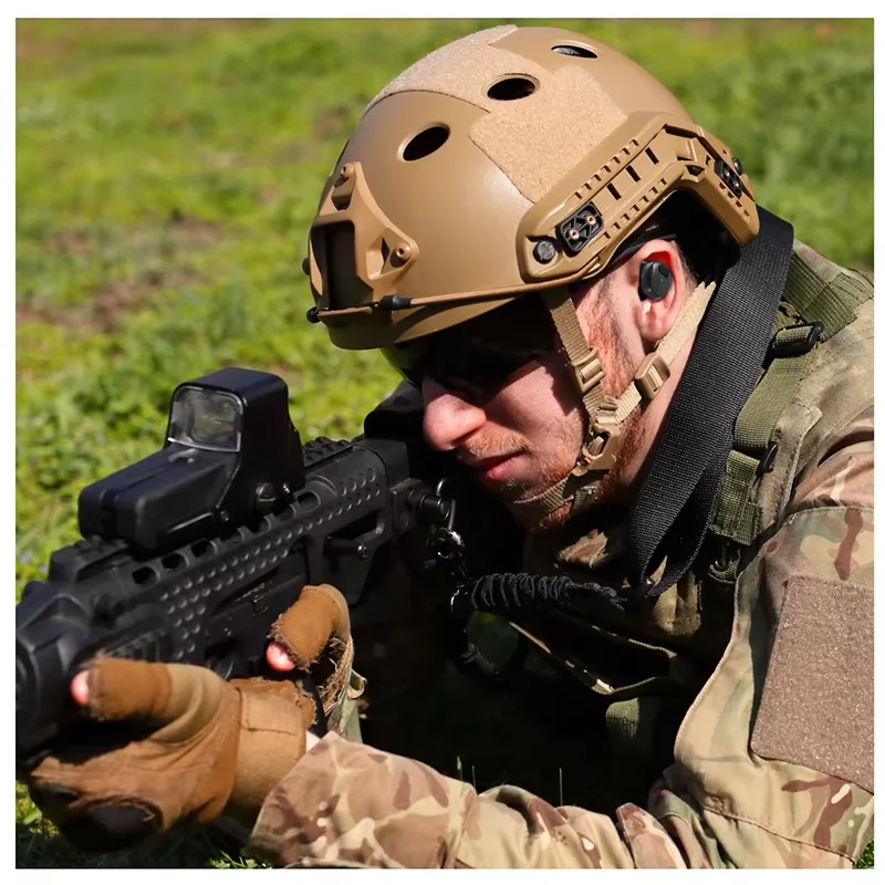 EB10 Bluetooth shooting earbuds. Hunting airgun earbuds, tactical headphones electronic hearing protection NRR27DB