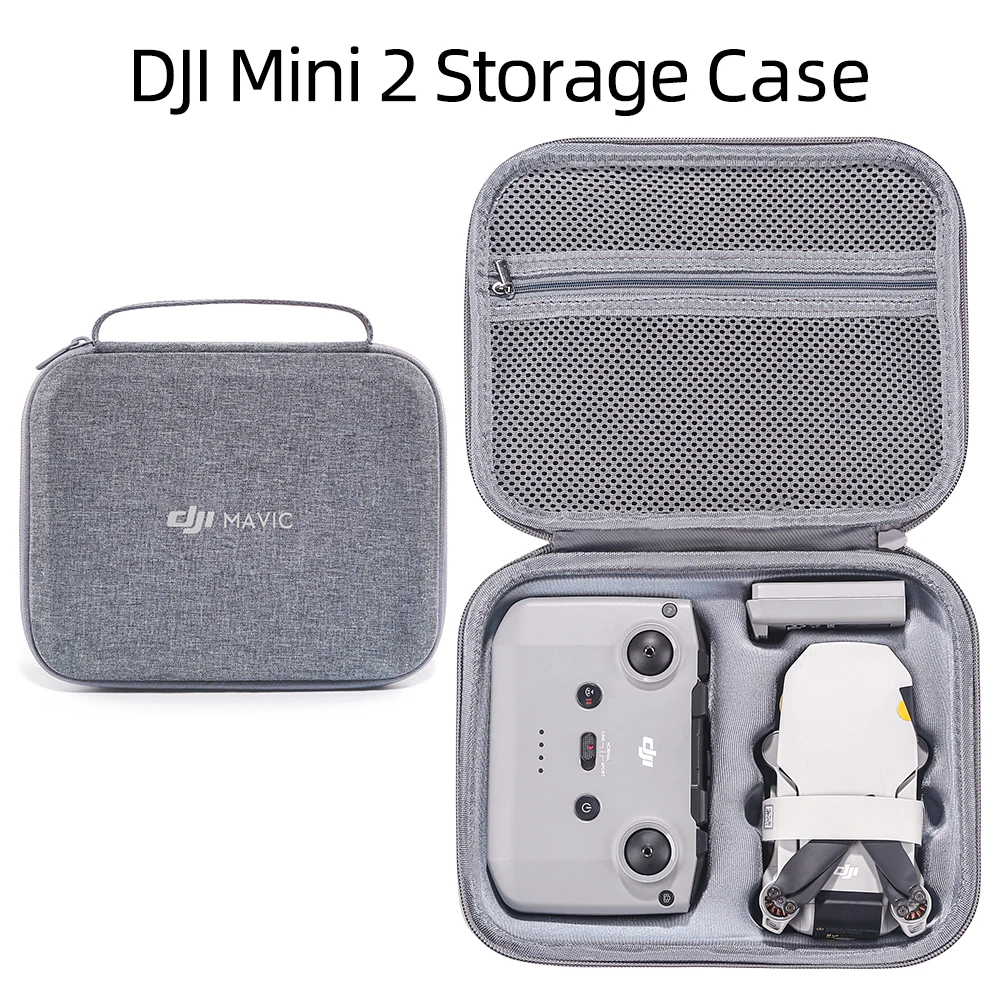 For DJI Mini 2 Accessorie Waterproof Portable Mini 2 Case Bag Aircraft