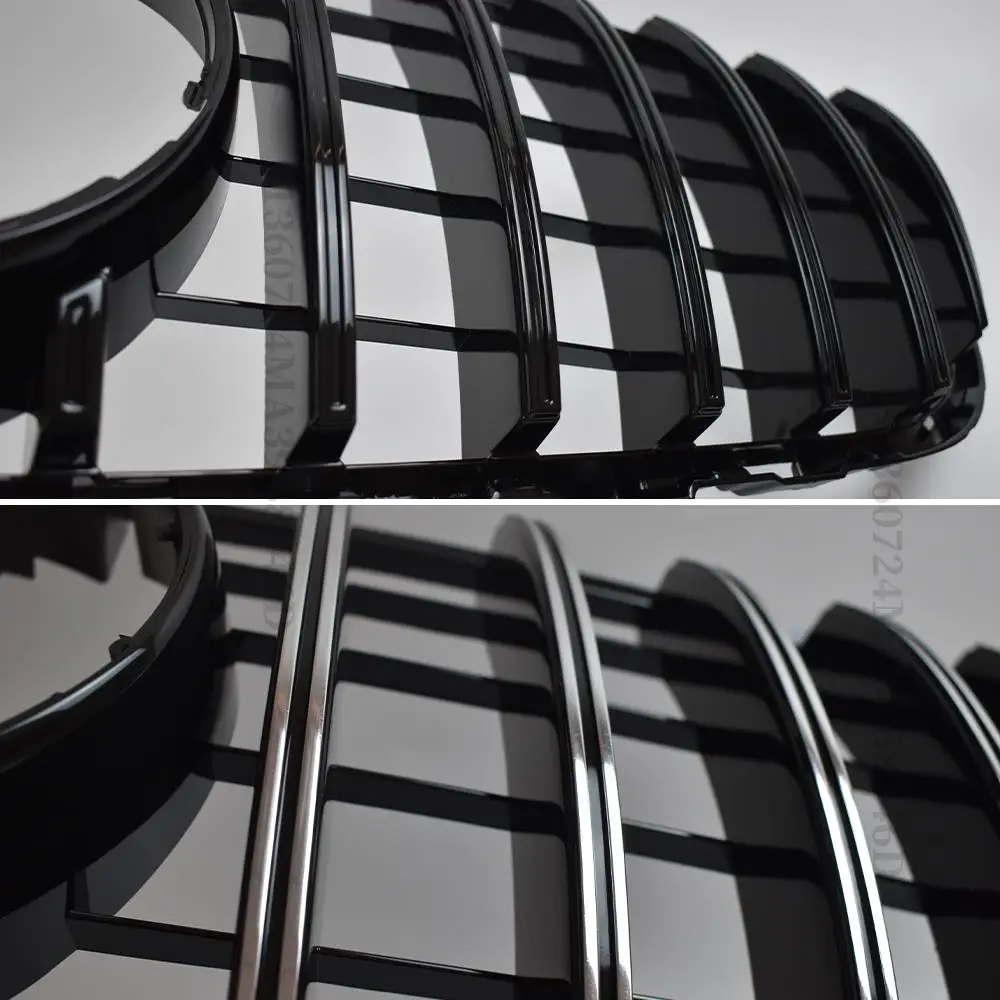 Replacement Part Diamond GT Style Front Inlet Mesh Bumper Grille Grid Grill Refit For Mercedes Benz GLC X253 2015-Tuning