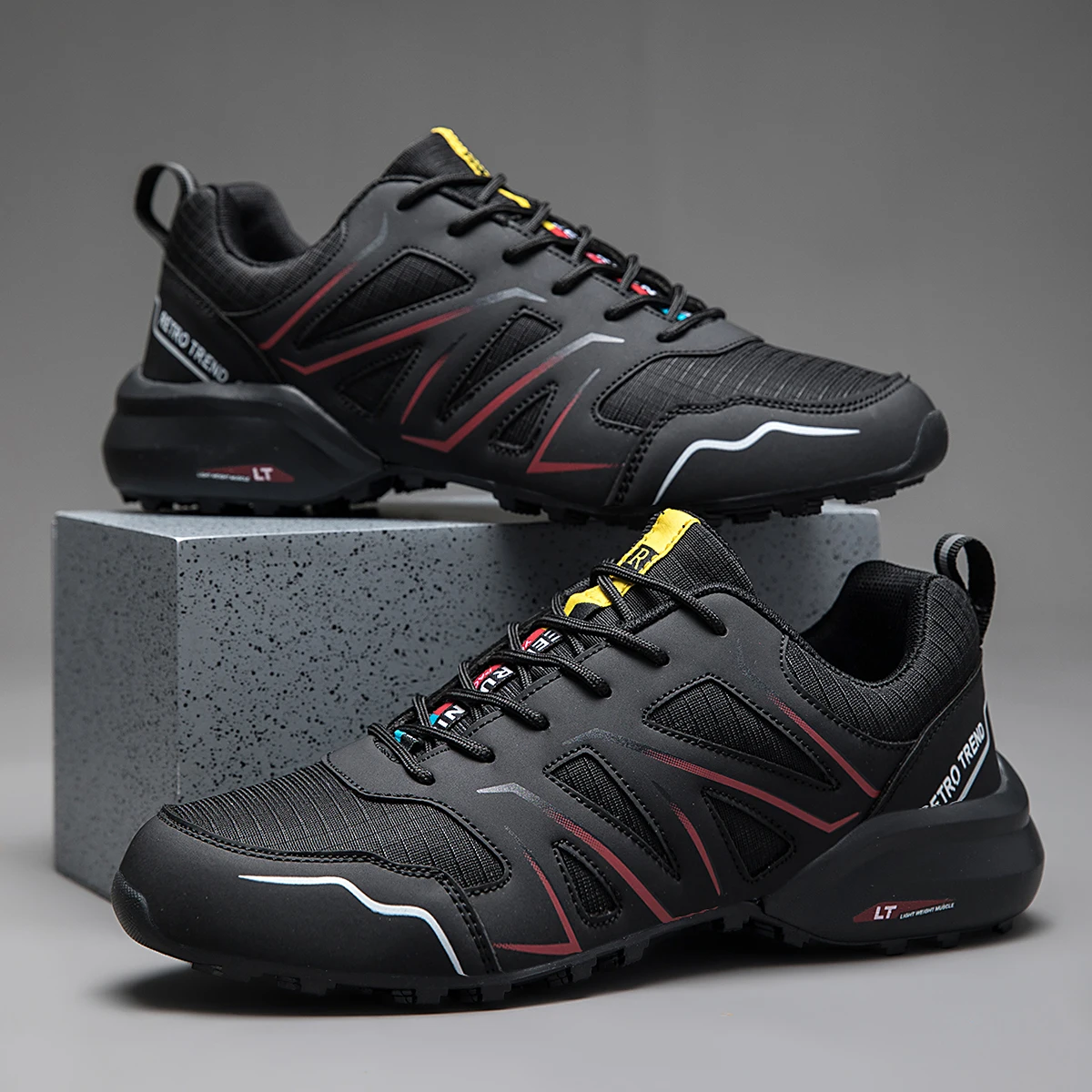 Men's Large Size Outdoor Hiking And Running Shoes Comfortable Casual Versatile Fashionable Sports Shoes for Couples Training