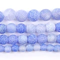Blue Cracked Agates