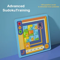 4in1 Sudoku Game Chess Kindergarten Baby Board Game Chess Early Education Steam Puzzle Children's Montessori Toys For Kids 2