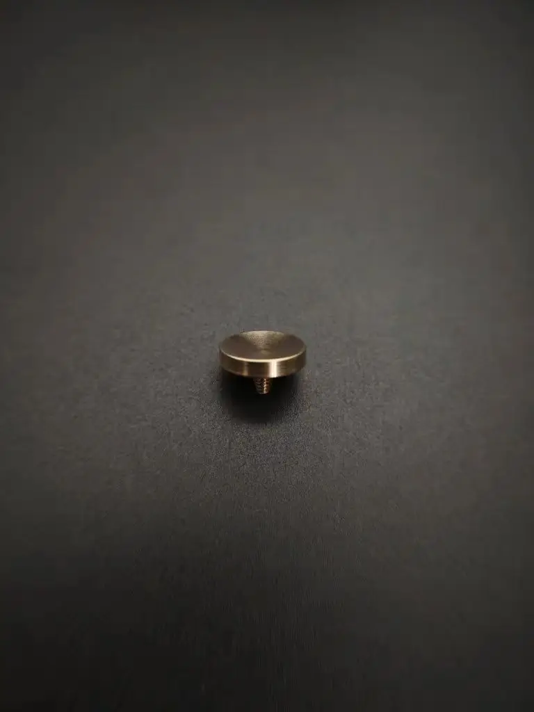 Brass  button