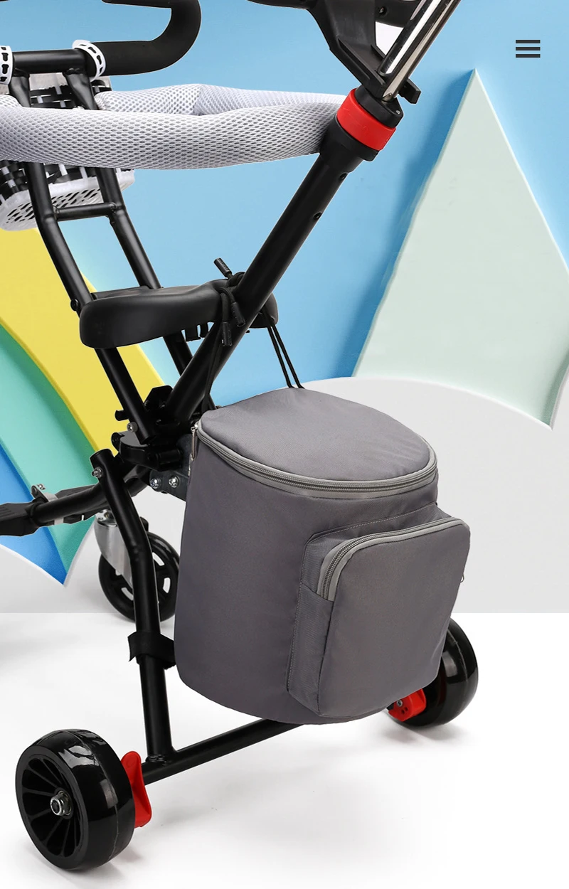Description Picture 5 of itemNew Baby-Sporting Artifact Baby Stroller Hanging Bag Large Capacity Children's Car Accessories Bag Universal Outing Storage Bag
