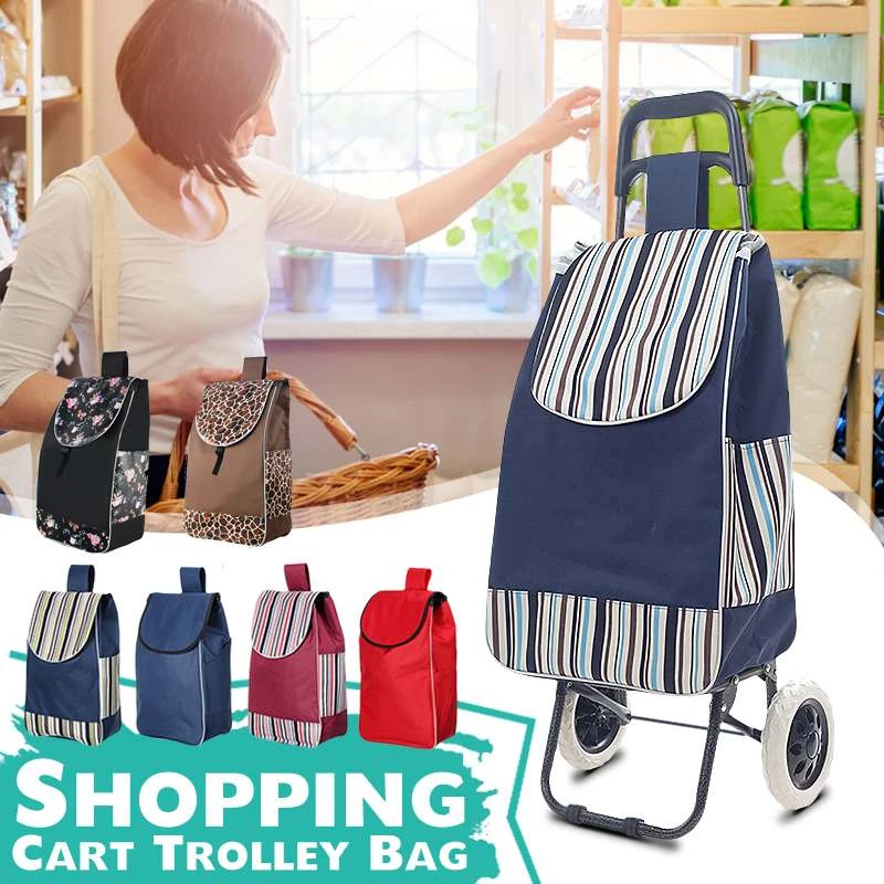 Bolsa Universal impermeable para carrito de compras, bolso de gran capacidad, plegable, portátil, para el hogar|Cubiertas del carro de la - AliExpress