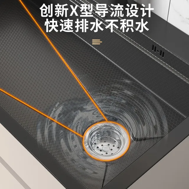 ตู้ครัวสไตล์มินิมอลทันสมัย ตู้วางอ่างล้างจานสแตนเลสสไตล์นอร์ดิก เฟอร์นิเจอร์ครัวดีไซน์เนอร์ Cocina FYKC 5