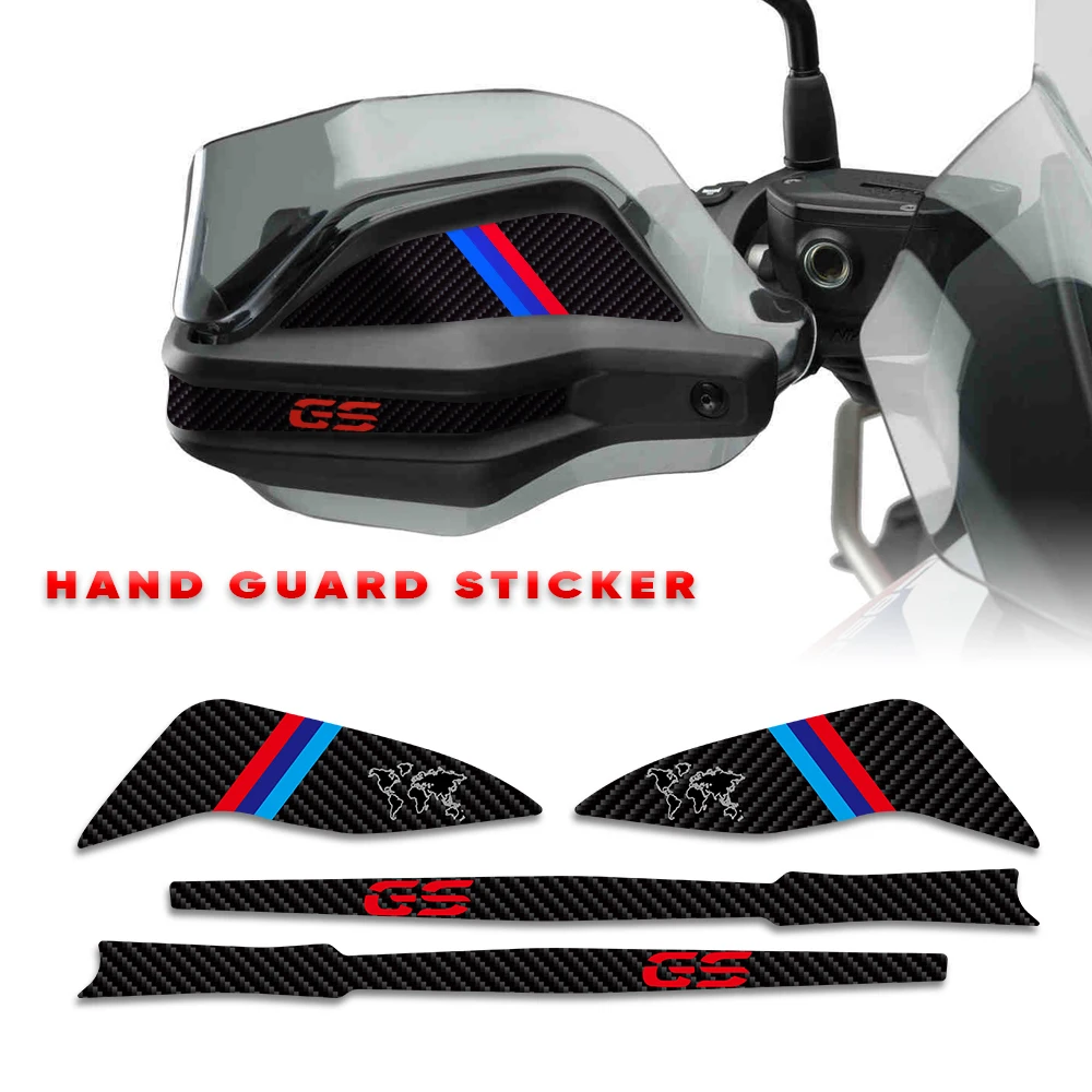 Motorcycle Handguard Shield Stickers Handlebar Windshield Fairing Decals For BMW R1200GS F700GS F800GS G310GS sun visor shield motorcycle helmets flip up replacement face shield for rf 1200 x14 z7 cw 1 cwr 1 cns 3 transparent