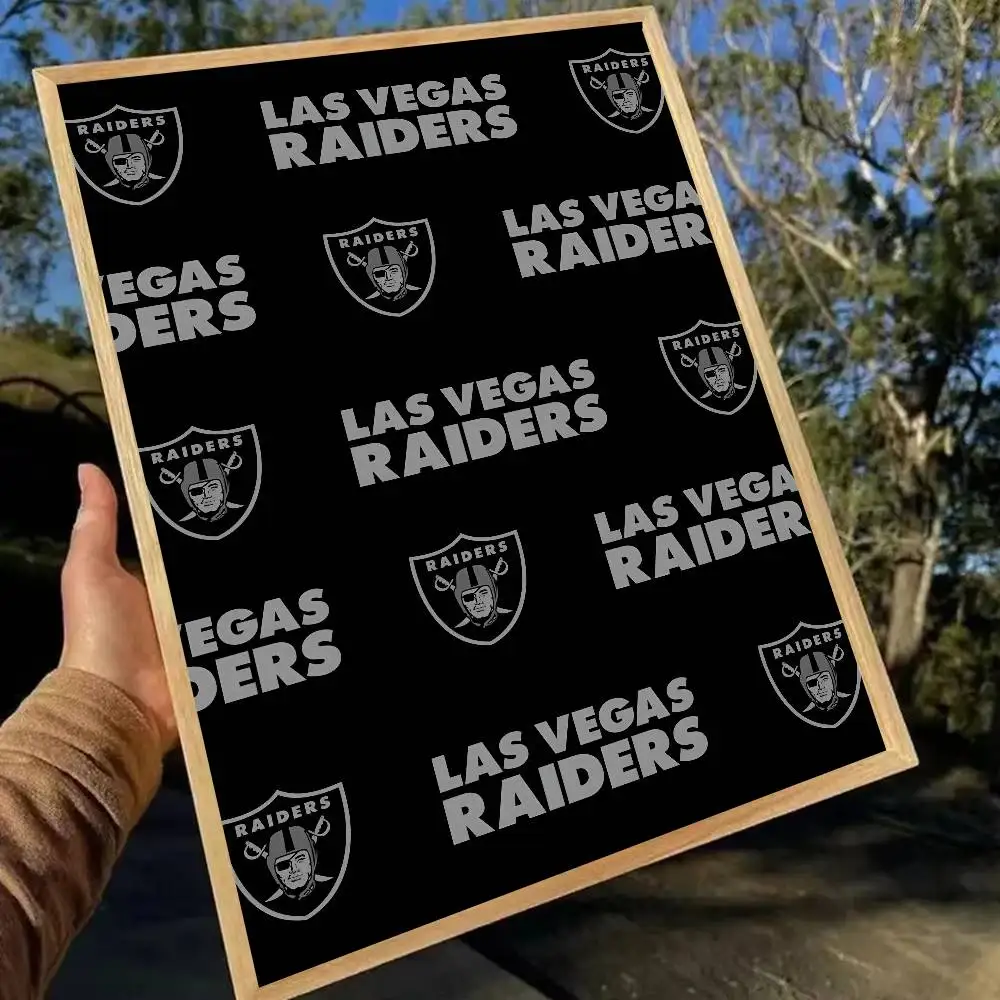 Cool Boy Rugby Raiders Waterproof Wall Art Sticker - Vintage Room Decor High Quality Print Gift