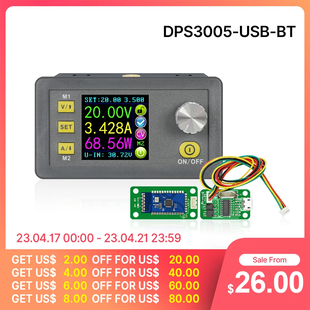 専門店 カスタム CUSTOM 直流安定化電源 0~3.0Aスリム型 DPS-3003