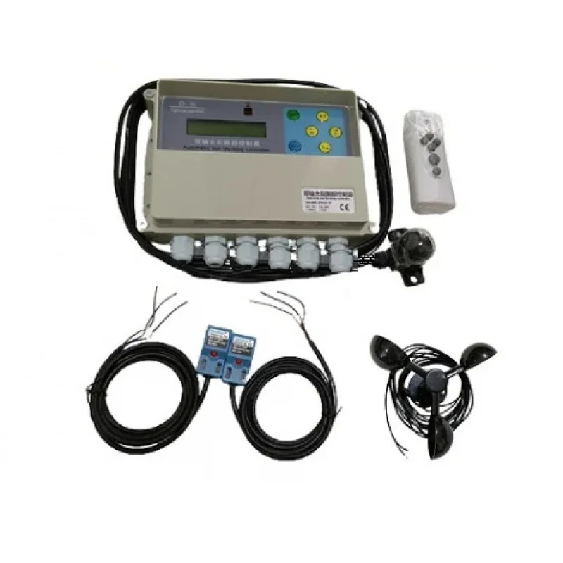 Sun Tracker 이중 축 태양 추적기 컨트롤러 Sun 자동 추적 컨트롤러 시스템 2도 자유도 플랫폼 추적