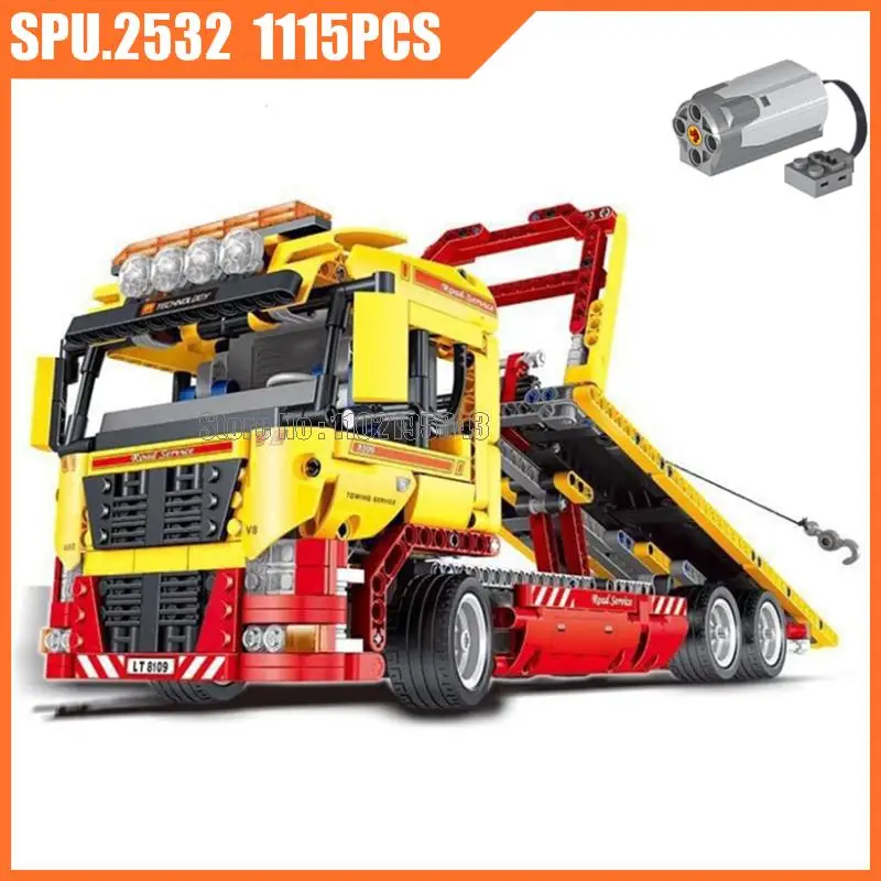 Camion a pianale tecnico da 1115 pezzi con funzione di