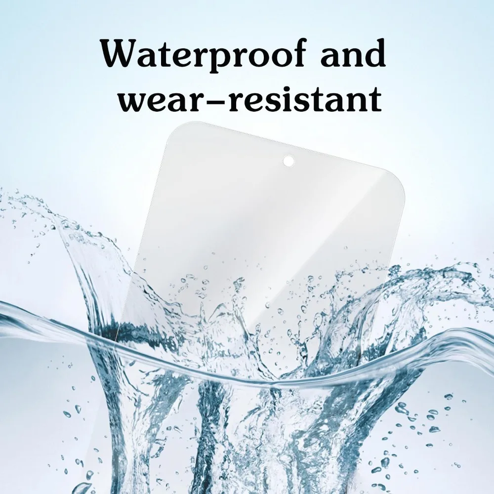 9-in-1 TPU Soft Hydrogel Film Screen Protector Kit - Full Coverage HD Clear