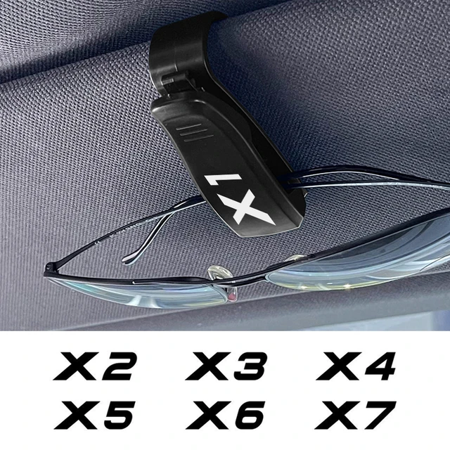 For BMW X3 X5 X6 F30 F34 F10 F20 G20 G30 G01 G02 G05 F15 F16 1 3 5 7 Series  Car Sunglasses Holder Multi-function Glasses Clip - AliExpress