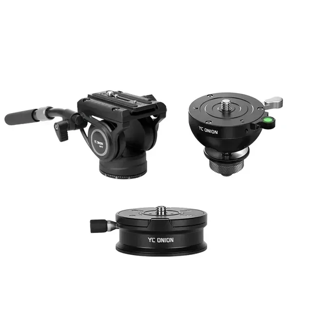YC Onion COCONUT 75mm Bowl Head Fluid Head Compatible With Most 75mm Bowl Tripod Professional Video Tripod