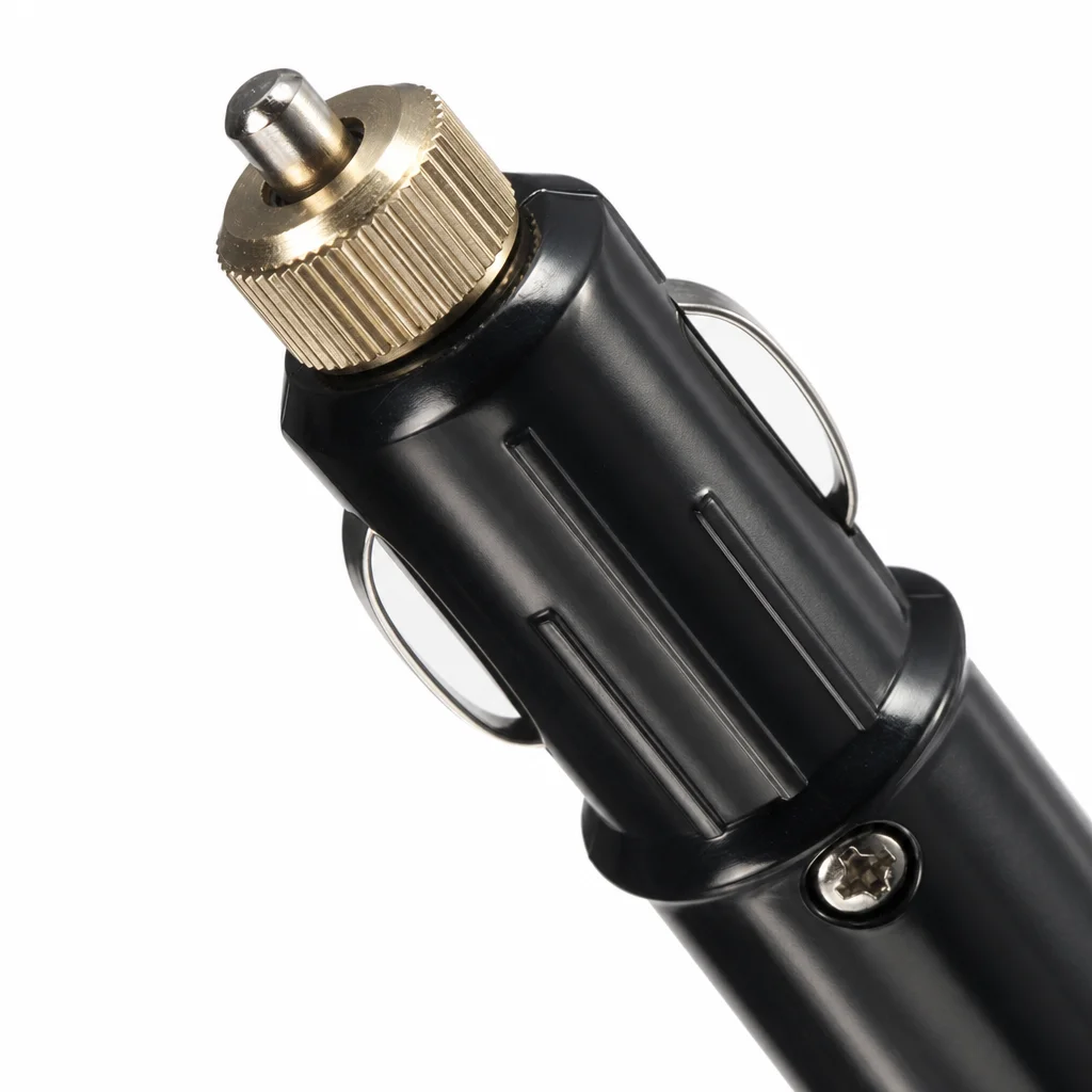 Universal High-Power Car and Motorcycle Adapter Plug with Fuse Protection