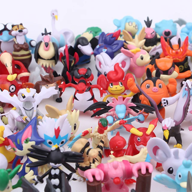 Mini Pokemon Action Figure Set 4