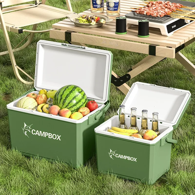 Portable 7L Outdoor Camping Picnic Ice Block Insulation Box Insulated Thermal Cooler Box