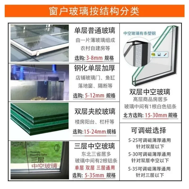 Magnetic Window Cleaner Clean Glasses Household Cleaning Windows Cleaning Tool Scraper for Crystals Glass Magnet Brush Wiper