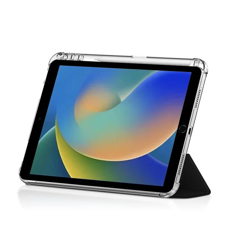 Clear Soft Cover Case with Pencil Holder