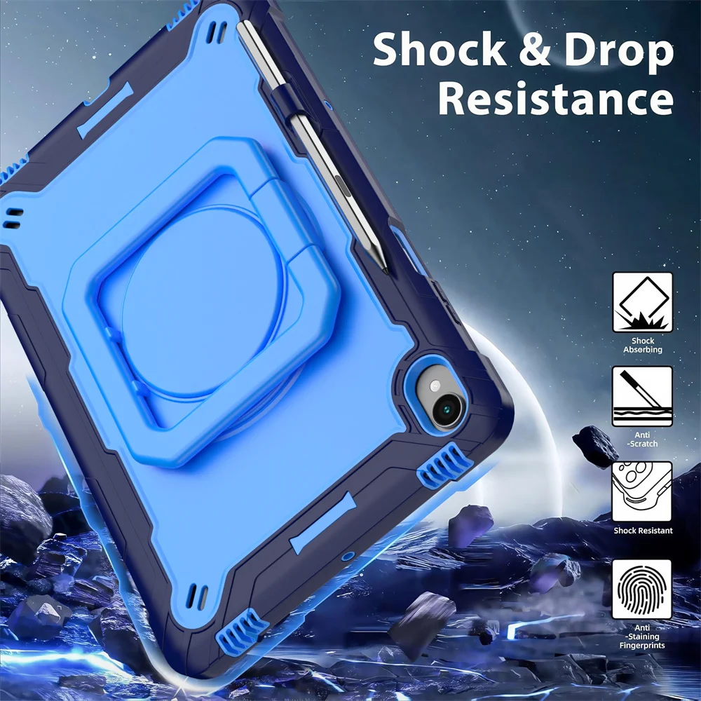 Armor Case With 360 Rotation Kickstand For Samsung Galaxy Tab S11_voghion.com