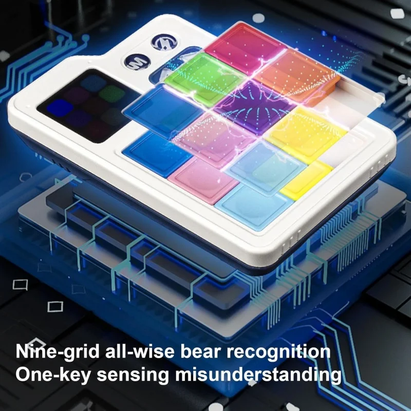 Juego de bloques inteligentes Super Slide Huarong Road 1000 + rompecabezas nivelados para niños juguetes interactivos antiestrés