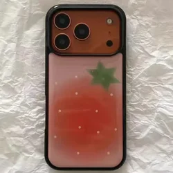 Chic Full Screen Polka Dot Phone Case - Y2K Design Cover - iPhone Air (CRIMSON)