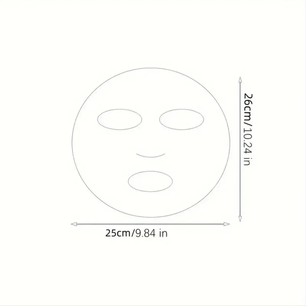 100pcs Unscented Facial Mask Paper Sheets - Hydrating, Moisture-Retentive, Disposable DIY Film Wrap for Skin Care, Softening 5