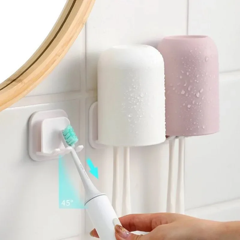 Kitchen Storage Supplies Wall Shelf wall mounted cup storage rack wall mounted hole free rinse cup storage rack Spoon Holder