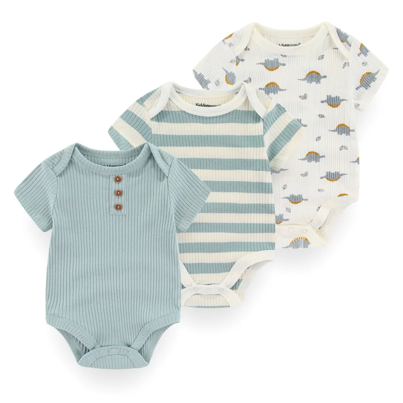 

1/2/3Pcs Baby Bodysuits Newborn Jumpsuit Clothes New Born Boy Girl Cotton Rompers Short Sleeve Infant Onesie ropa de bebe