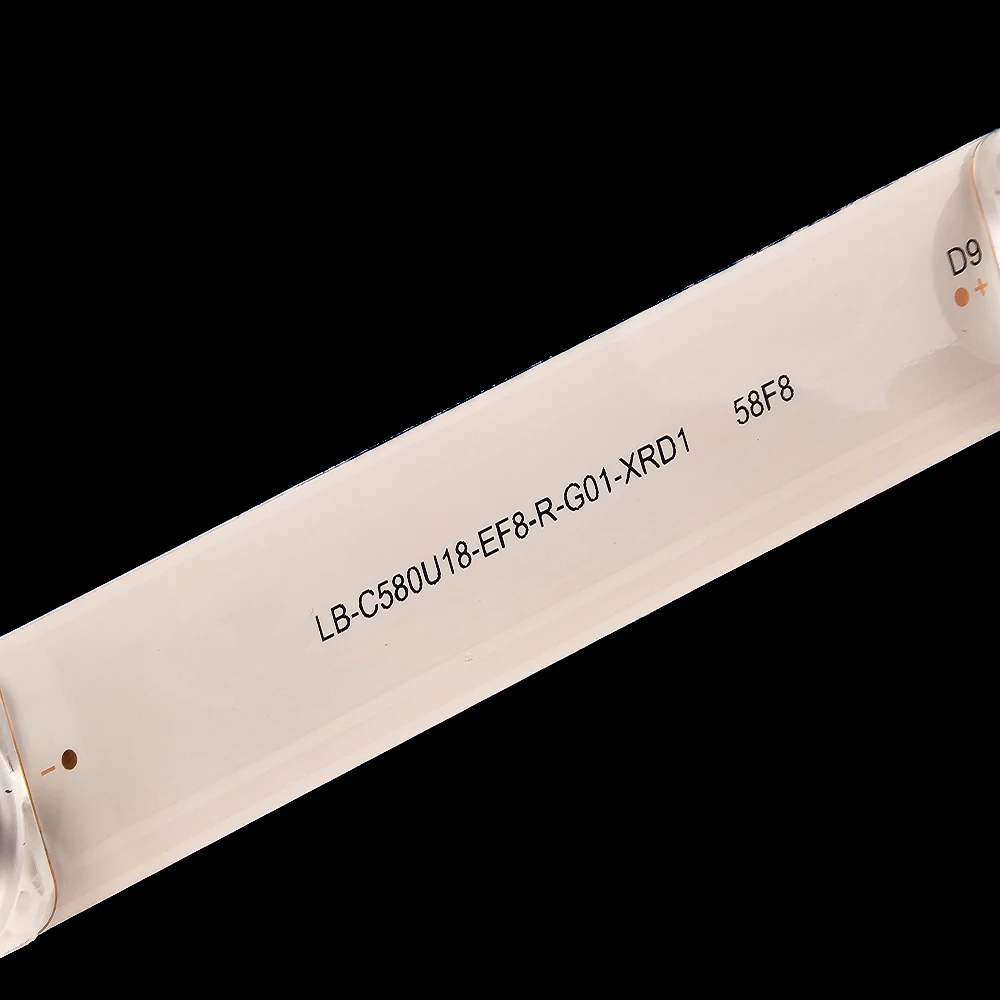 Tira de Luz de Fundo Led para Changhong 58 tv 58 58d2p 58f8 58dp600 Crh-zg583030120482prev1.2 Jl.d580c1330002bs-m Alux Al58sbuhd - Imagem 2