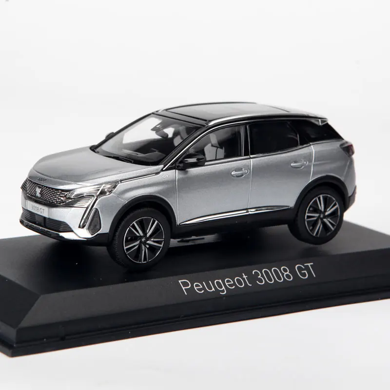 NOREV 1/43 2021 Peugeot 3008 GT 5008 Alloy car model Furnishing articles  collection