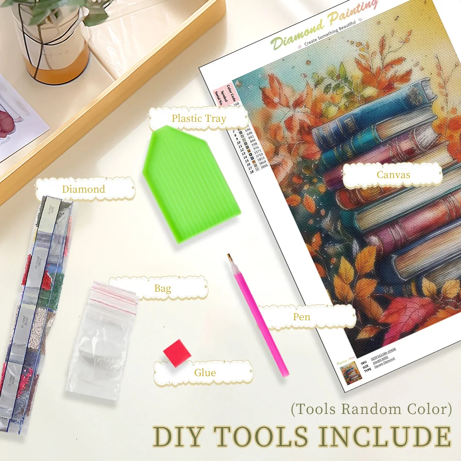 루오포티 소녀와 해바라기 5D 다이아몬드 페인팅 키트 성인용 벽 장식 DIY 공예 꽃 풀 라운드 다이아몬드 아트 키트 거실용