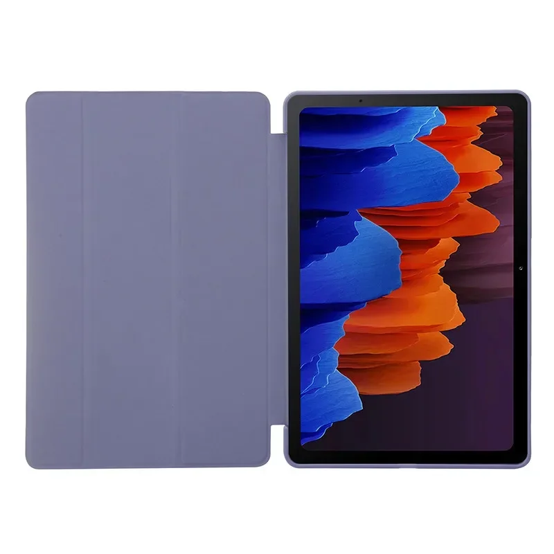 Capa Traseira Magnética de Silicone Macio Suporte Dobrável Capa para Samsung Galaxy Tab s9 fe 5g 10.9 2023 - Imagem 3
