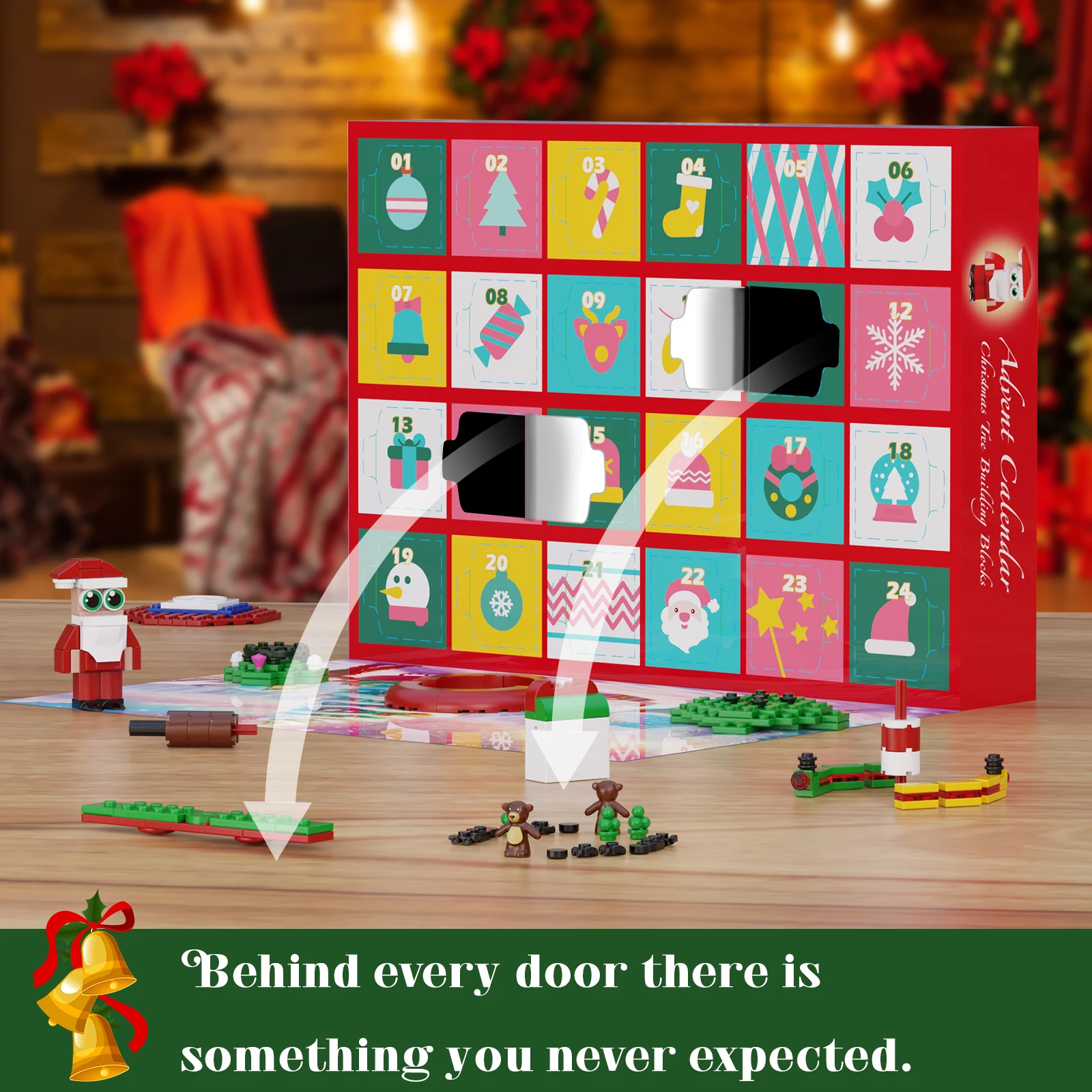 BuildJoy - Feestelijke Bouwstenen Adventskalender