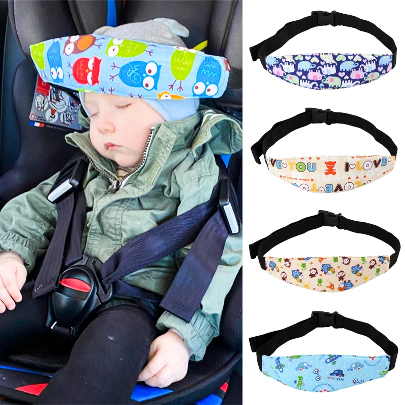 Baby Car Seat Head Support Children Belt Fastening Belt Adjustable Boy