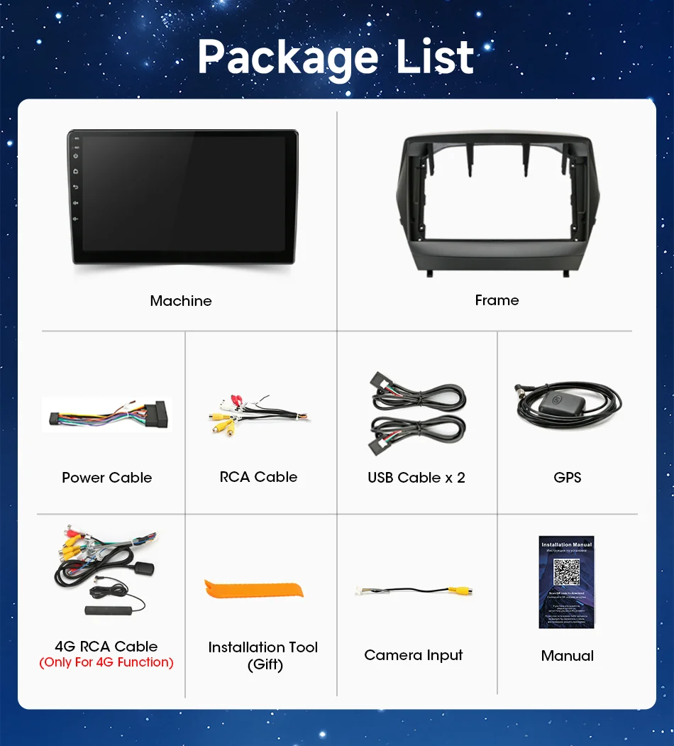 Srnubi 2 Din Android Auto Carplay für Hyundai Tucson 2 IX35 2009 - 2015 Autoradio mit SWC-Unterstützung Multimedia-Player 8-Kern-Haupteinheit – Detail 2