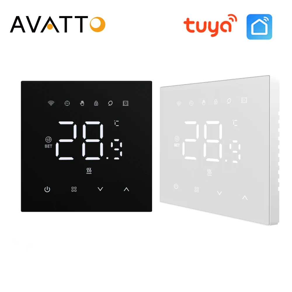 AVATTOTuyaWiFiSmartThermostatFloorHeatingWaterGasBoilerHome