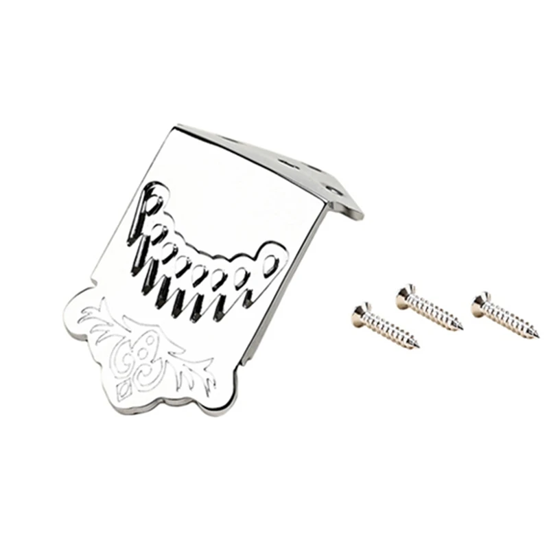 

Mandolin Triangle Tailpiece Bridge Screw Mandolin Tailpiece For Mandolin 8 Loop-End Strings 3-6 Strings Cigar Box Guitar Parts