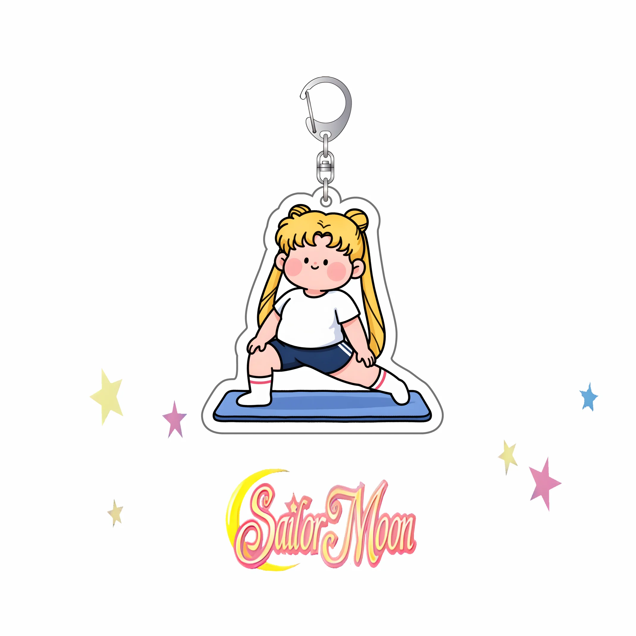 Sailor Moon Chibi Anime Keychain - Kawaii Bag Charm Pendant Accessory