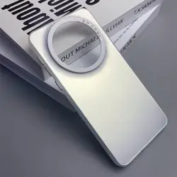 Metallic Aurora Skin Matte Phone Cover for Redmi A4 (IMD White)
