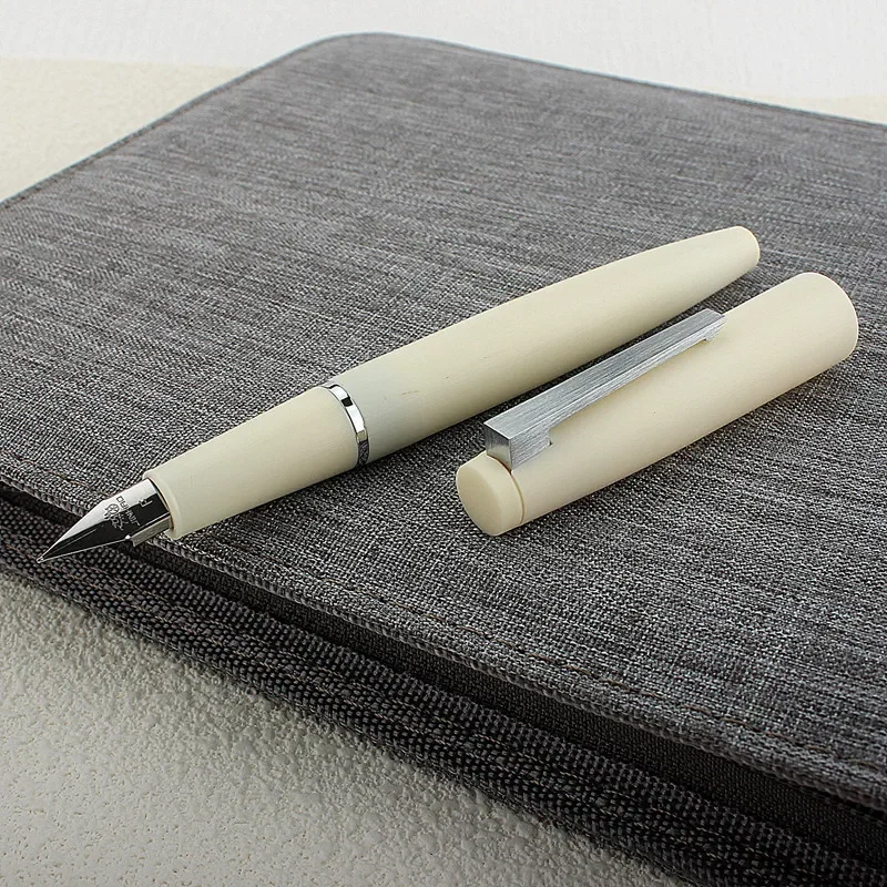 Jinhao 80 Ivory White Business Office Student School Stationery Supplies EF 0.30mm Nib Fountain Pen New 4