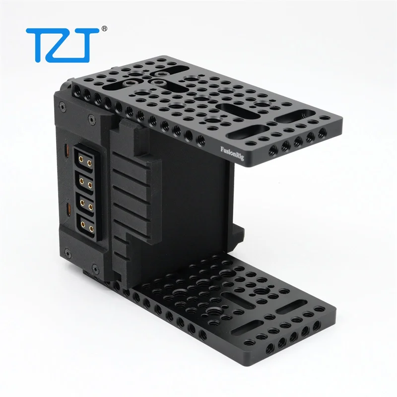 TZT FusionRig FU-R8 카메라 케이지 확장 모듈 (캐논 R8 카메라용, 스몰리그 4212 케이지/틸타 TA-T28 케이지 호환)