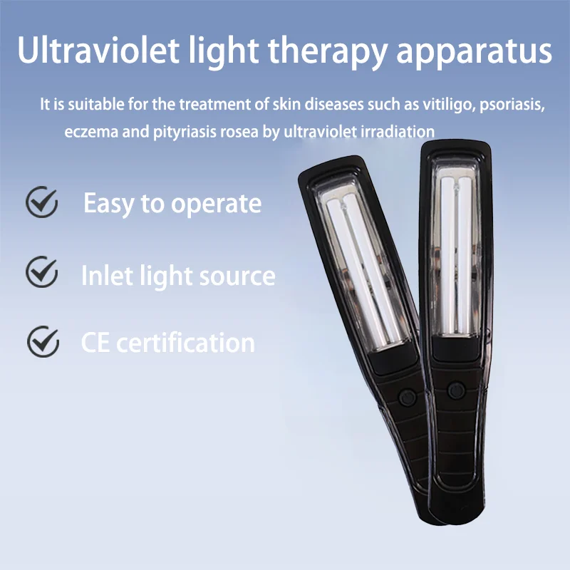 UVB Ultraviolet Phototherapy 308NM Narrowband Ultraviolet Lamp LaserUVB Treatment Anti Vitiligo Psoriasis White Spot Skin