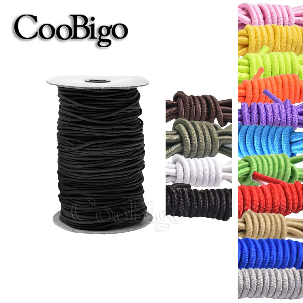 1mm Thin Elastic Rope Bungee Band Bungee Cord Shock Stretch String Thread  Line for Clothes Jewelry DIY Craft Accessories 5meters