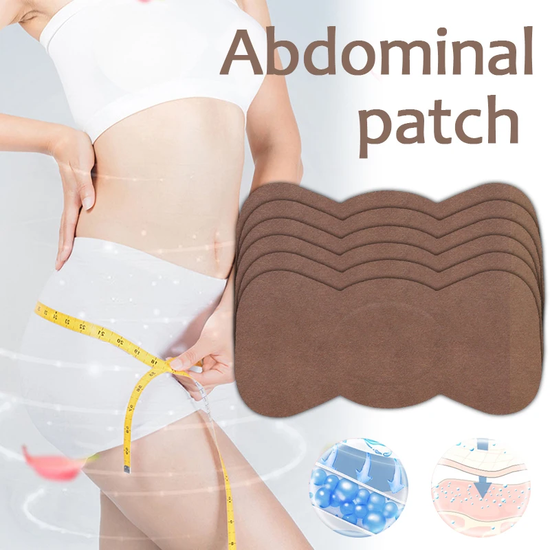 Body Sculpting Belly Stickers Fast Burning Fat Firming Lower Body Slim Waist Abdominal Navel Patches Improve Stomach Discomfort