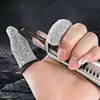 Cut Resistant Finger Guards Breathable Thumb Protector 5-Grade Cut Protection 2X Fingertip Guards For Work Kitchen Garden 1