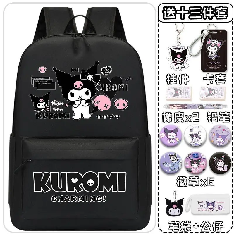 Sanrio New Clow M Book Female Student Spine Protection Children\'s Schoolbag Large Capacity Lightweight Double-Shoulder Backpack