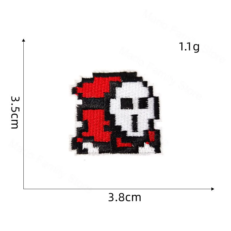 Cartoon Super Mario Brothers Big Cloth Patches Embroidery Applique Sewing  On Clothing Diy Garment School Bags Decor Gifts - Animation  Derivatives/peripheral Products - AliExpress